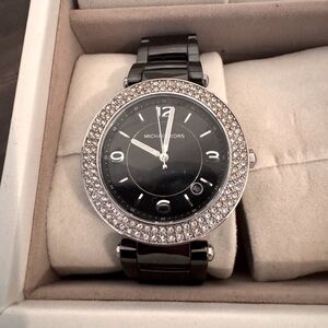 Michael Kors Watch Black with stones